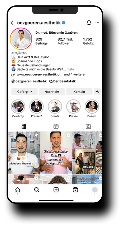 oezgoeren aesthetik instagram